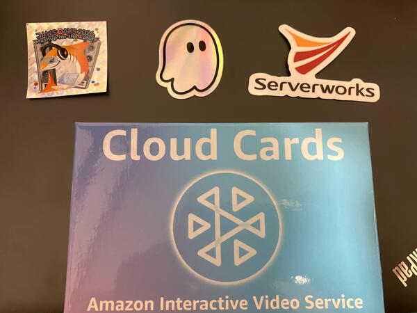 いただいたステッカーなど